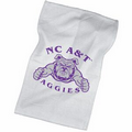 11"x18" White Rally Towel